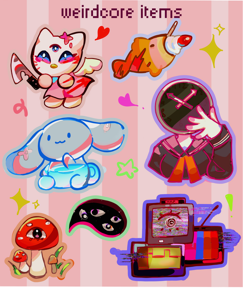 weirdcore items